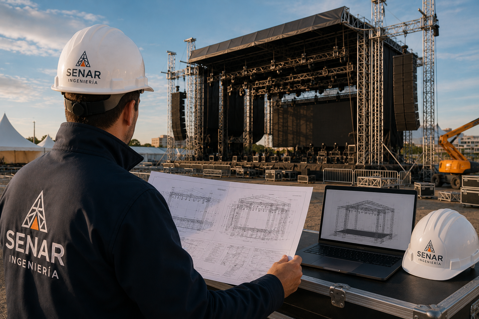 Diseño y certificación de estructuras para eventos en Navarra