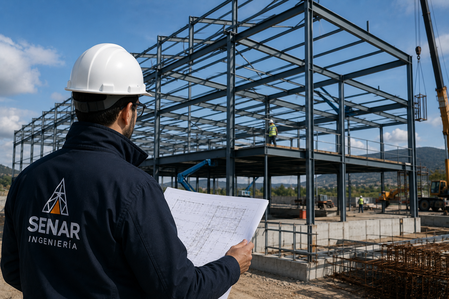Proyectos y direcciones de obra de estructuras metálicas en Navarra