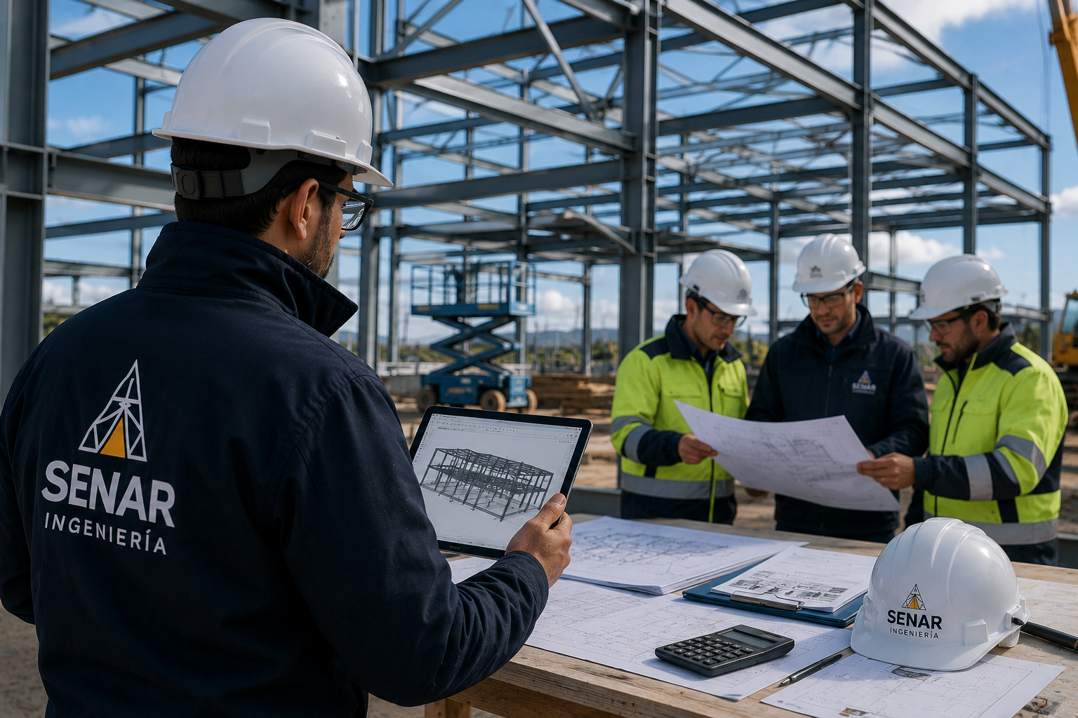Servicio integral para empresas de estructuras metálicas en Navarra
